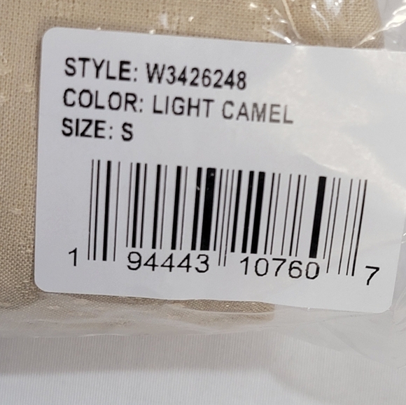 BOG Band of the Free Brie Light Camel Long Sleeve Top Lace Inserts Size … - Picture 14 of 14